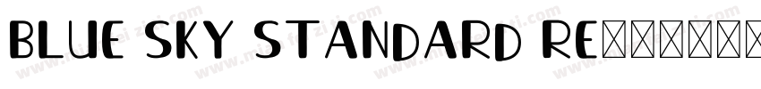 Blue Sky Standard Re字体转换